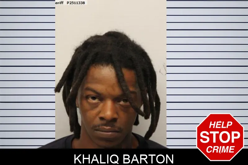 Khaliq Barton mugshot