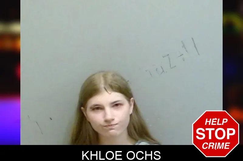 Khloe Ochs mugshot
