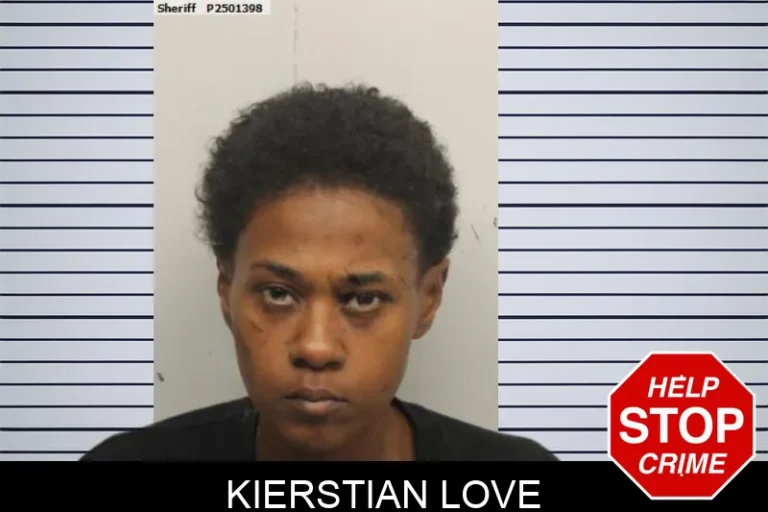 Kierstian Love mugshot – Chatham County , Georgia Kierstian Love