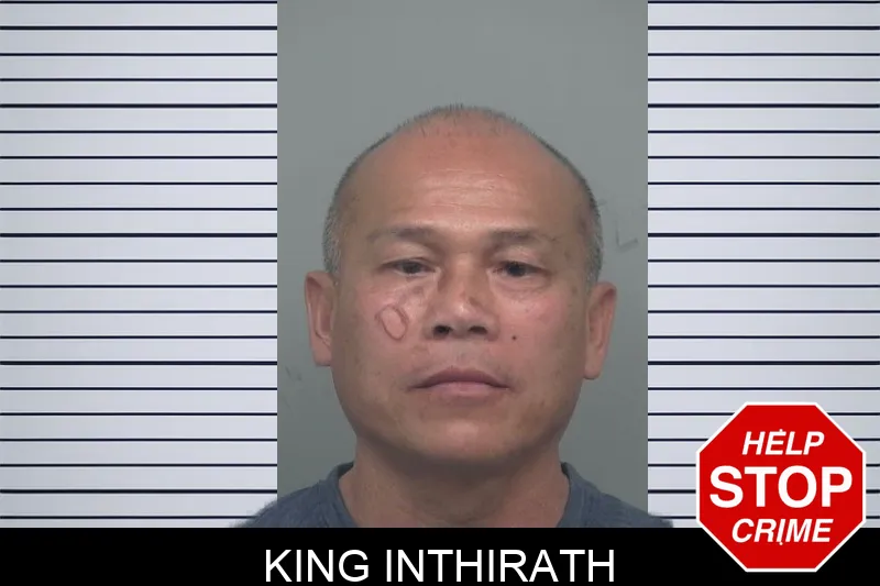 King Inthirath mugshot