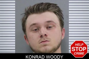 Konrad Woody mugshot