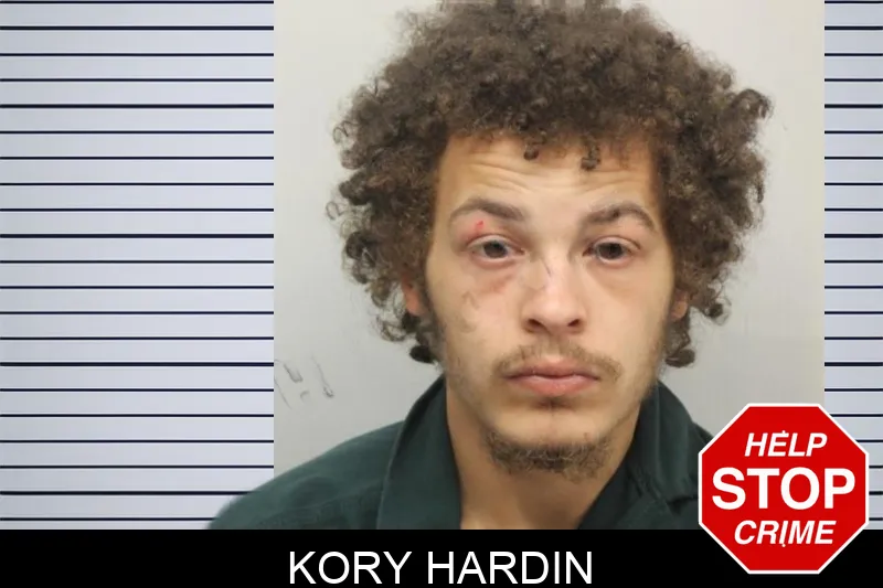 Kory Hardin mugshot
