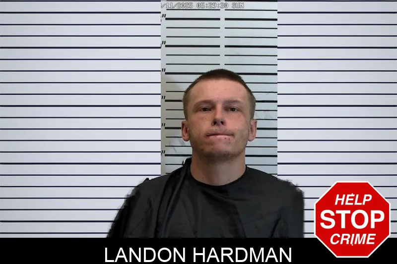 Landon Hardman Mugshots