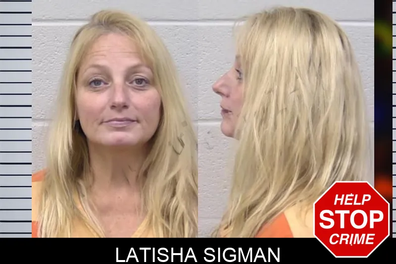Latisha Sigman Mugshots