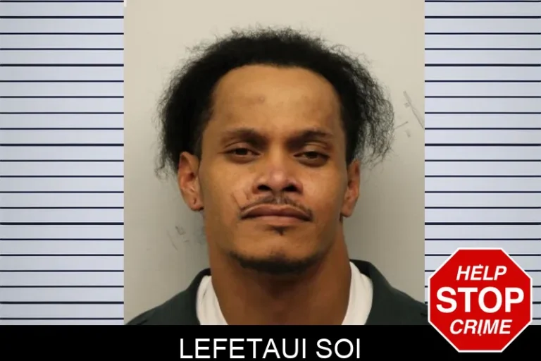 Lefetaui Soi mugshot – Chatham County , Georgia Lefetaui Soi