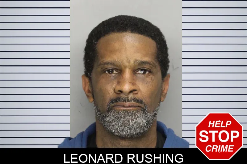 Leonard Rushing mugshot – Cobb County , Georgia Leonard Rushing mugshot
