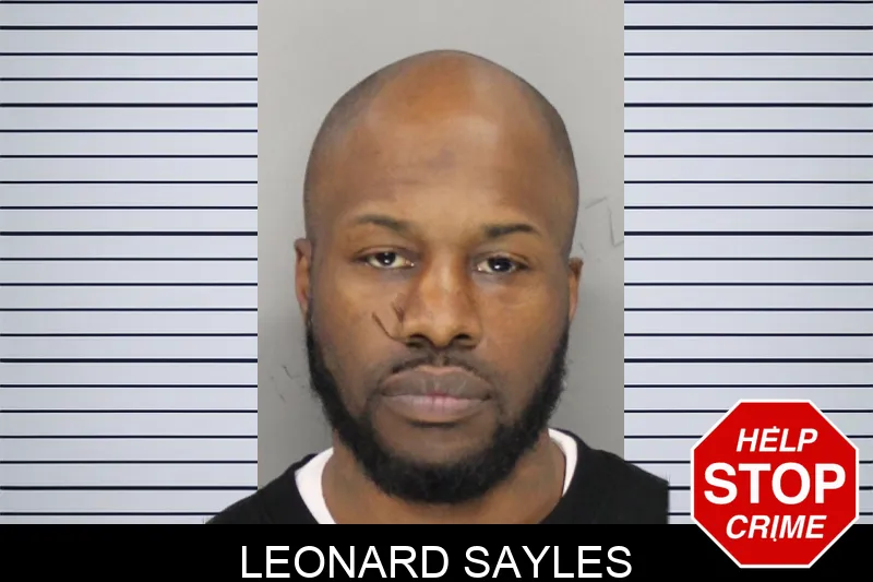 Leonard Sayles mugshot