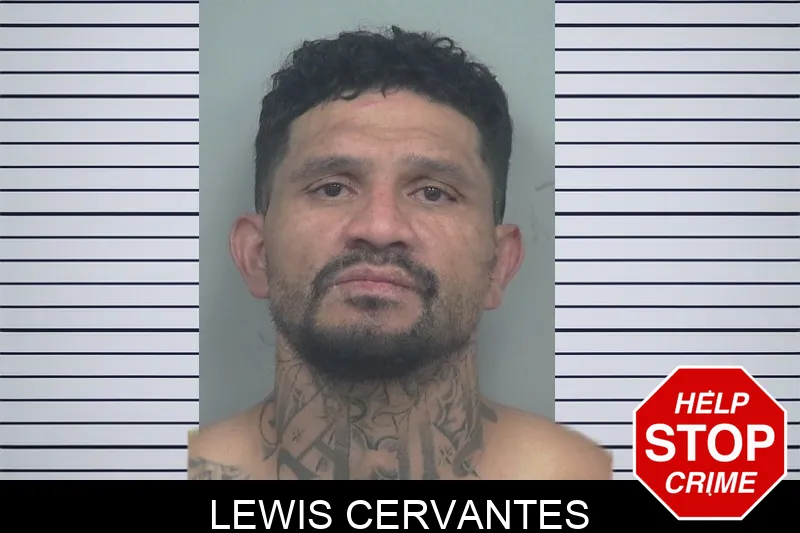 Lewis Cervantes mugshot
