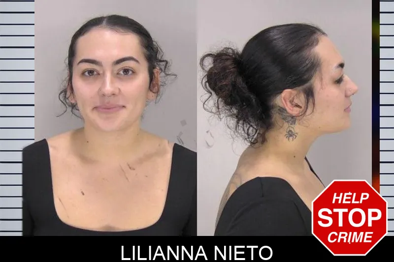 Lilianna Nieto mugshot