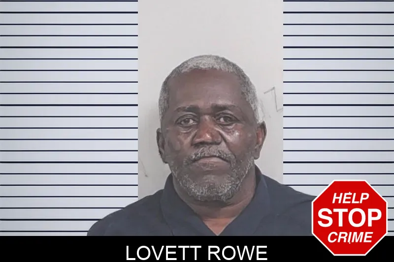 Lovett Rowe mugshot