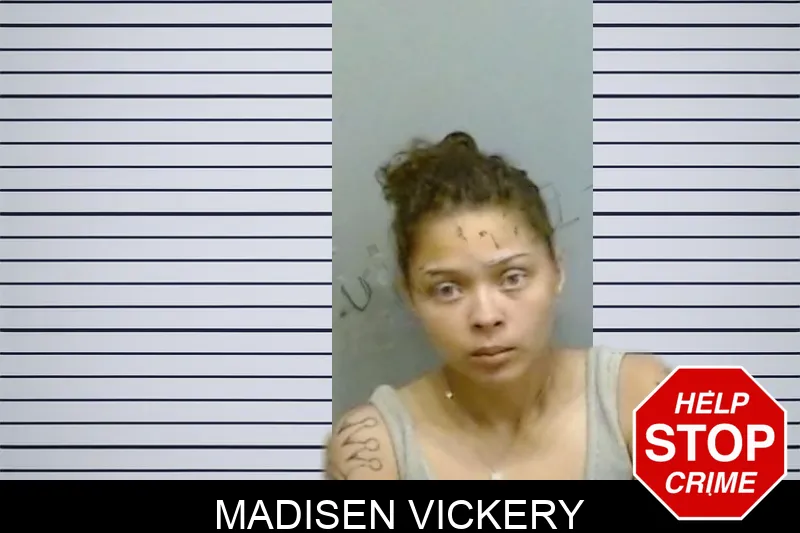 Madisen Vickery mugshot