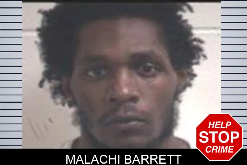 Malachi Barrett mugshot