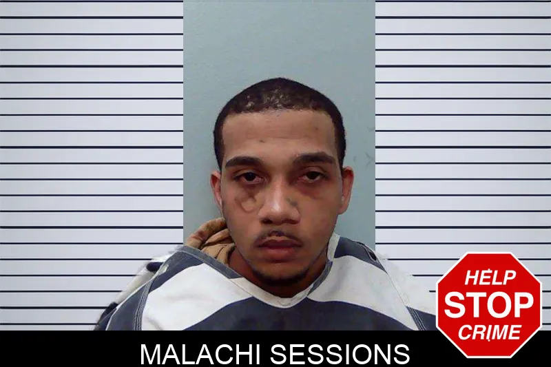 Malachi Sessions Mugshots