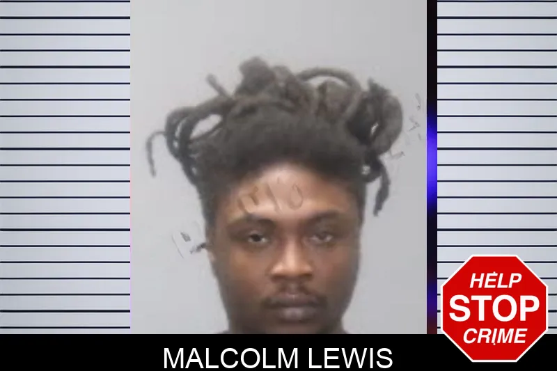 Malcolm Lewis mugshot