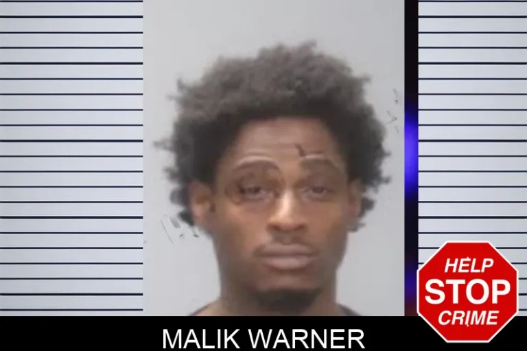 Malik Warner mugshot – Muscogee County , Georgia Malik Warner