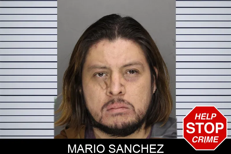 Mario Sanchez mugshot