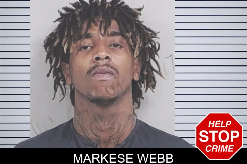 Markese Webb mugshot