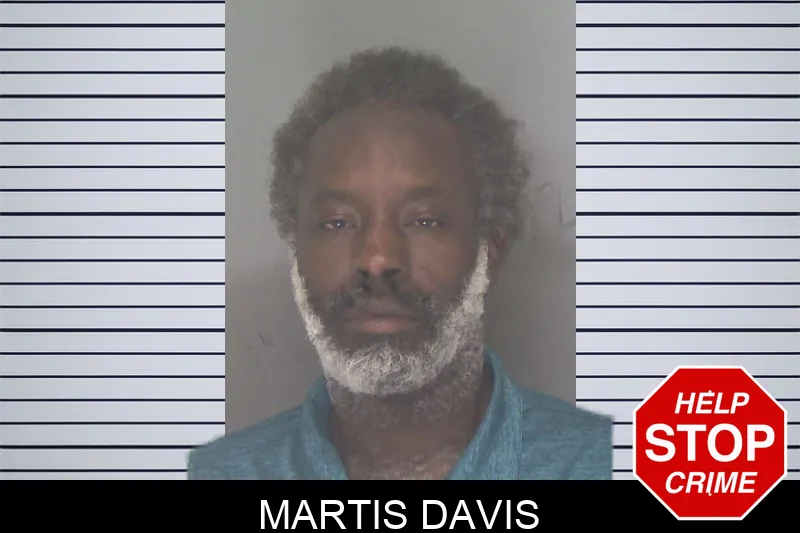 Martis Davis Mugshots