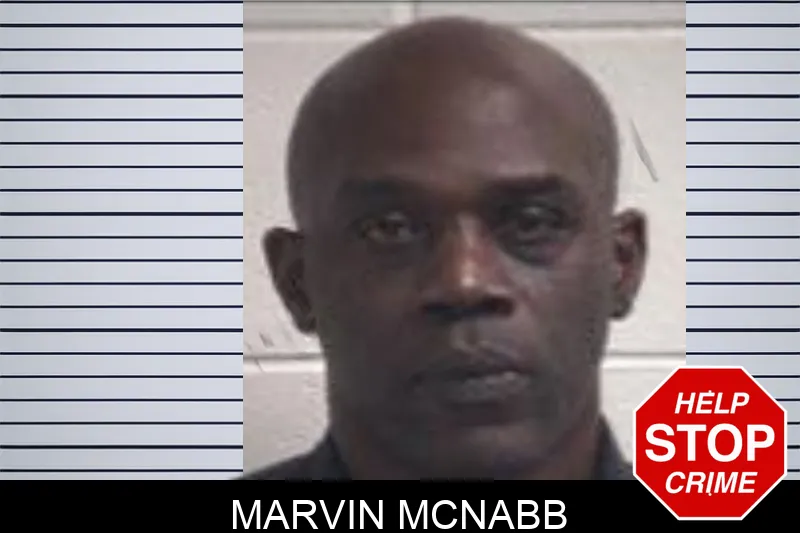 Marvin McNabb mugshot