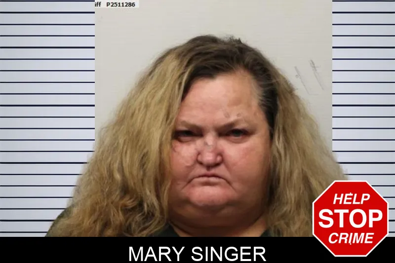 Mary Singer mugshot