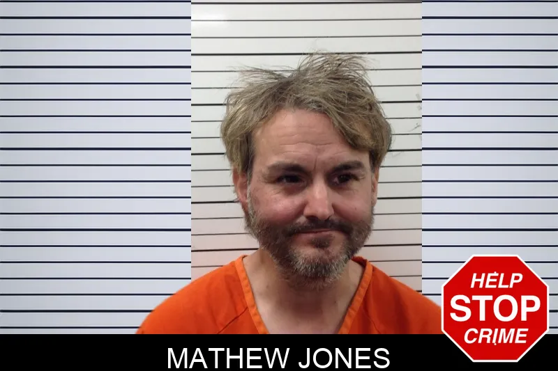 Mathew Jones mugshot