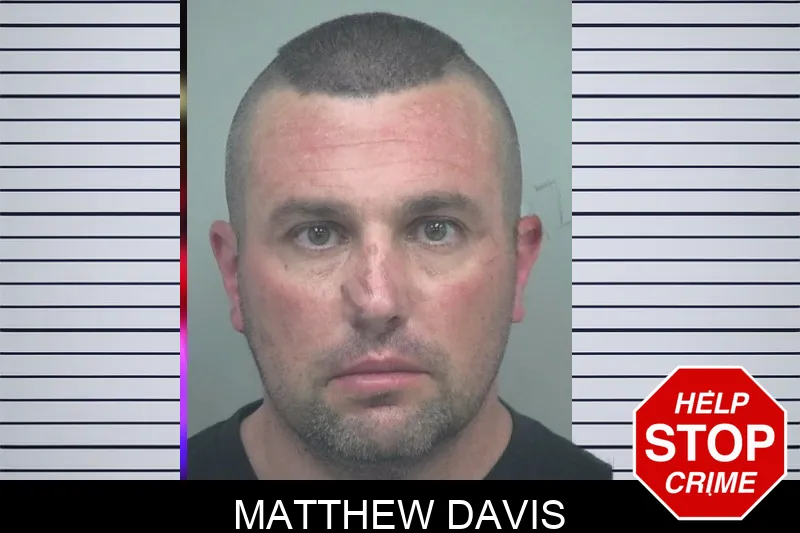 Matthew Davis mugshot