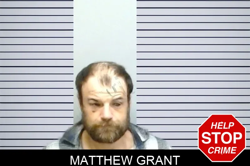 Matthew Grant mugshot