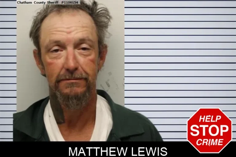 Matthew Lewis mugshot – Chatham County , Georgia Matthew Lewis