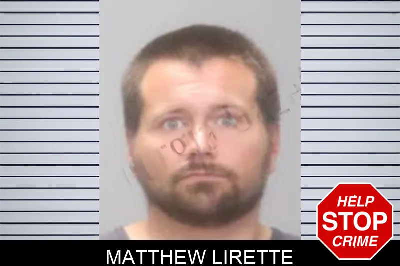 Matthew Lirette mugshot