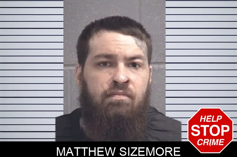 Matthew Sizemore mugshot