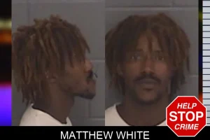 Matthew White mugshot
