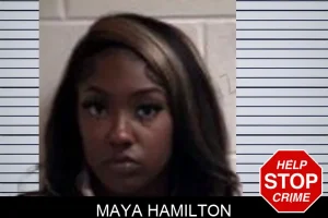 Maya Hamilton mugshot