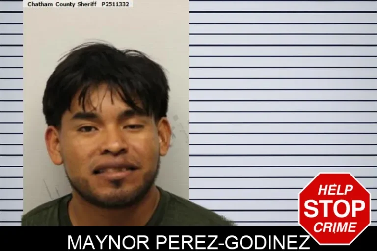 Maynor Perez-Godinez mugshot – Chatham County , Georgia Maynor Perez-Godinez