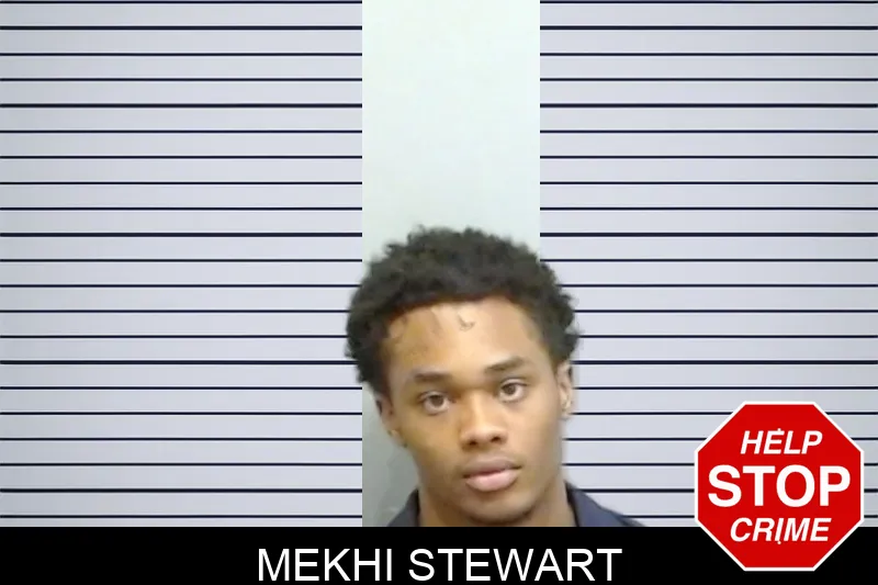 Mekhi Stewart mugshot