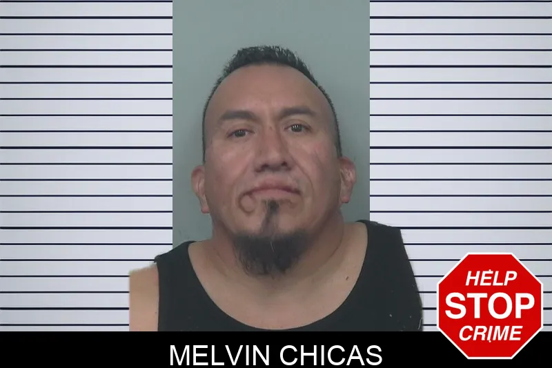 Melvin Chicas mugshot