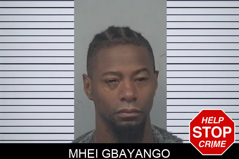 Mhei Gbayango mugshot