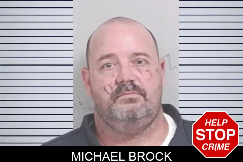 Michael Brock mugshot