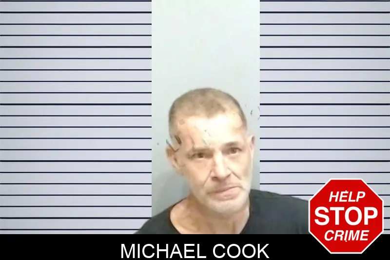 Michael Cook mugshot