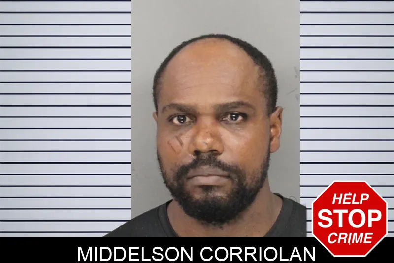 Middelson Corriolan mugshot – Cobb County , Georgia Middelson Corriolan mugshot