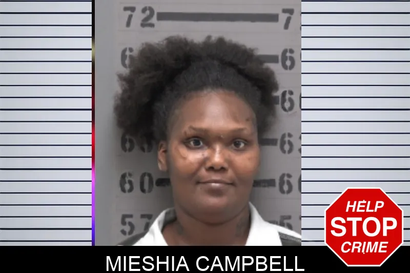 Mieshia Campbell Mugshots