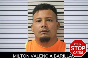 Milton Valencia Barillas mugshot