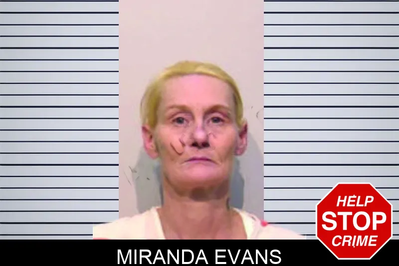 Miranda Evans Mugshots