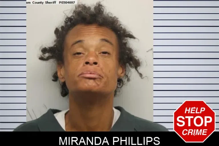Miranda Phillips mugshot – Chatham County , Georgia Miranda Phillips