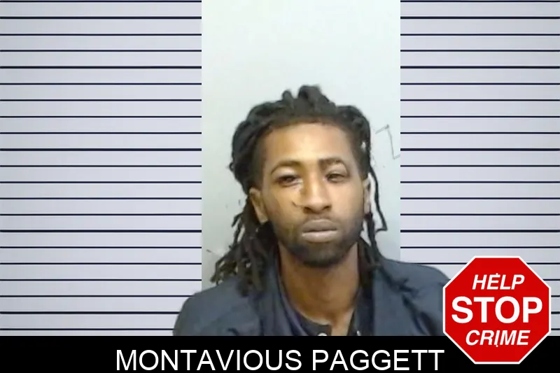 Montavious Paggett mugshot