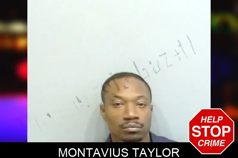 Montavius Taylor mugshot