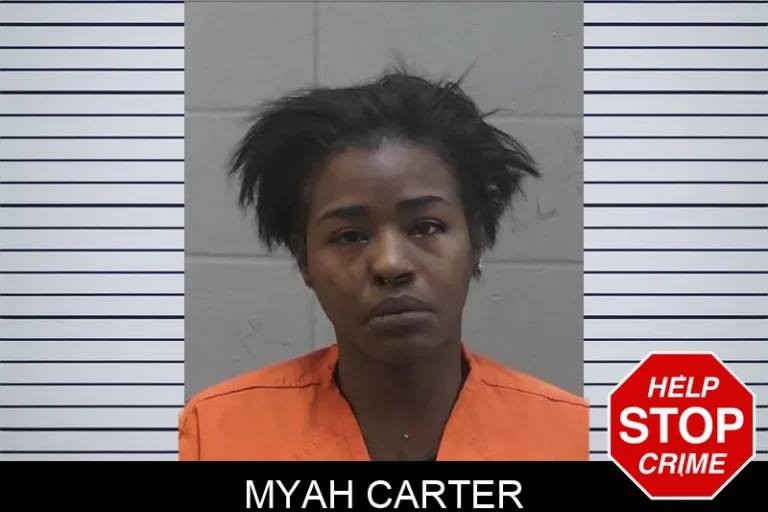 Myah Carter mugshot – Madison County , Georgia Myah Carter