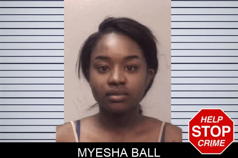 Myesha Ball mugshot – Coweta County , Georgia Myesha Ball