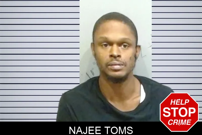 Najee Toms mugshot