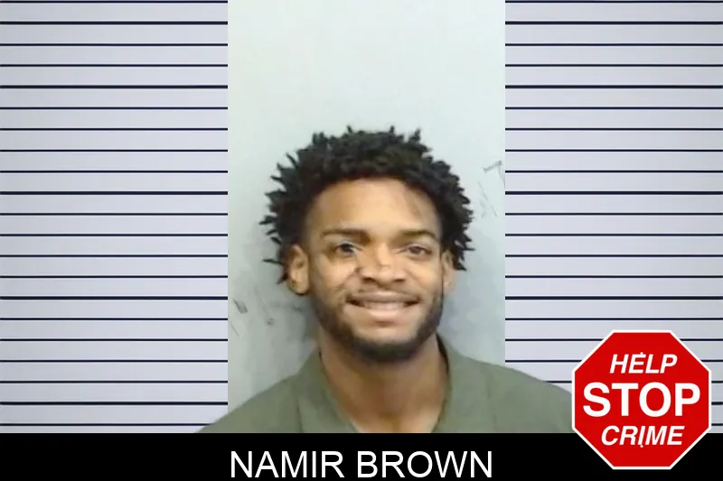 Namir Brown mugshot – Fulton County , Georgia Namir Brown mugshot