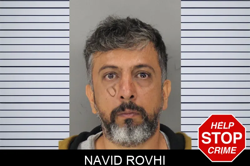 Navid Rovhi mugshot